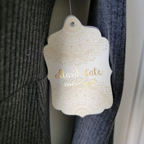 Altar'd State Ribbed Neck Tie Sweater Dress - Picture 5 of 8